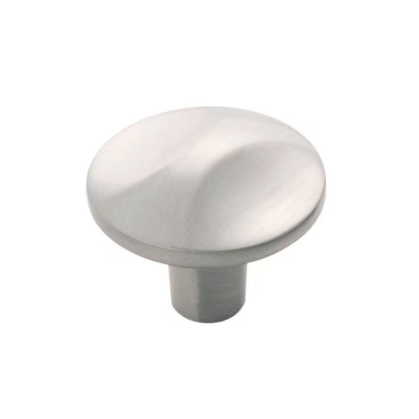 Knob 1-1/4 Inch Diameter, Hickory Hardware, Mfr#: H076128-SN